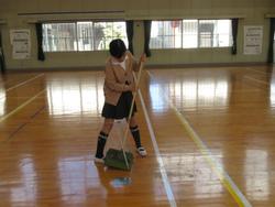 掃除の様子