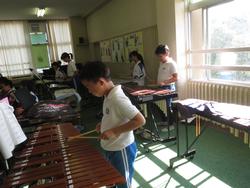 4年生音楽の授業