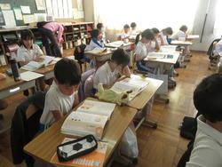 3年生道徳の授業