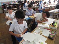 4年生国語の授業