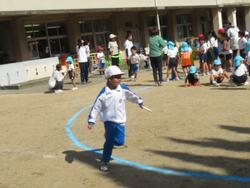 1年生 幼稚園との交流遊び