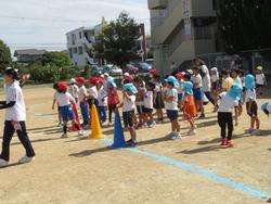 1年生 幼稚園との交流遊び