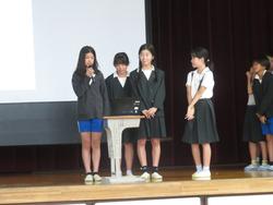 第2回児童集会の様子