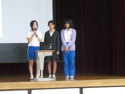第2回児童集会の様子
