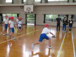紅白対抗ドッジビー大会（4年生）