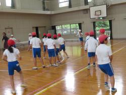 紅白対抗ドッジビー大会（4年生）