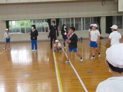 紅白対抗ドッジビー大会（4年生）