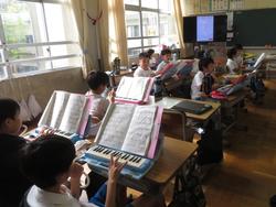 4年生音楽の授業