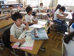 4年生音楽の授業