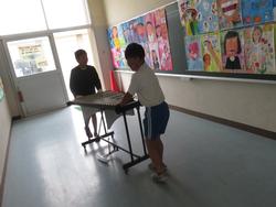 5年生楽器運び