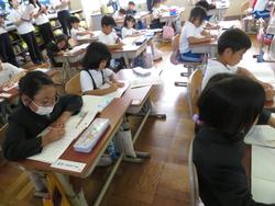 1年生国語の授業