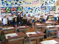 1年生国語の授業