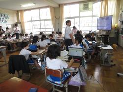 4年生社会の授業