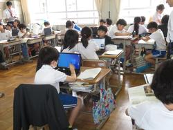 4年生社会の授業
