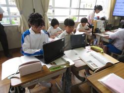 4年生社会の授業