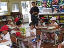 1年生国語の研究授業の様子