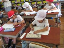 1年生国語の研究授業の様子