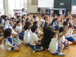 多文化共生教育出前授業の様子