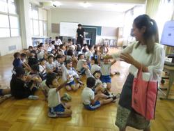 多文化共生教育出前授業の様子