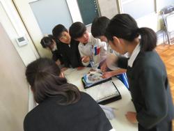 創立150周年記念劇の練習前打ち合わせ