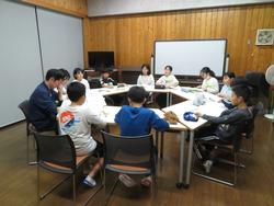 班長会議の様子