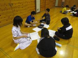 班会議の様子