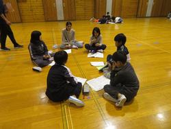 班会議の様子
