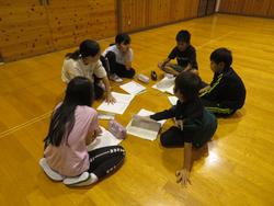 班会議の様子
