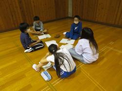 班会議の様子