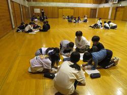 班会議の様子