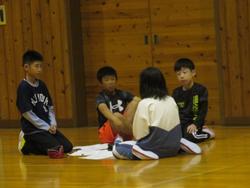 班会議の様子