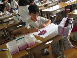 2年生図工の授業