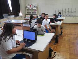 4年生理科の授業