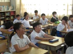 3年生学級活動