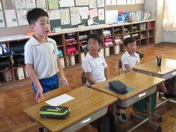 3年生学級活動