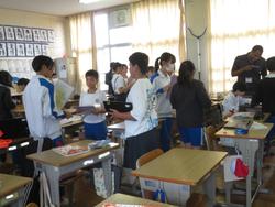 6年生外国語の授業