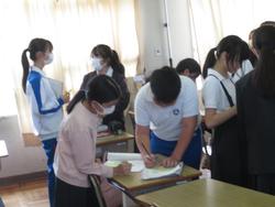 6年生外国語の授業
