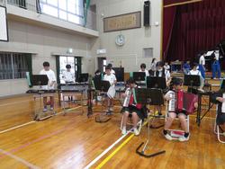 6年生音楽会の練習