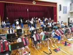 6年生音楽会の練習