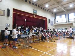 6年生音楽会の練習