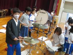 4年生音楽会の練習