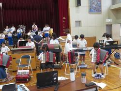 4年生音楽会の練習