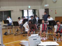 4年生音楽会の練習