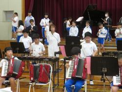 4年生音楽会の練習