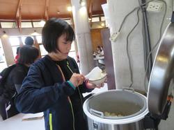 4日目の朝食の様子