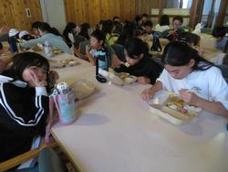 4日目の昼食の様子