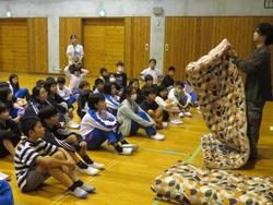 5日目朝のつどいの様子