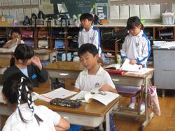 2年生国語の授業の様子