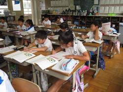 2年生国語の授業の様子