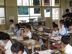 2年生国語の授業の様子